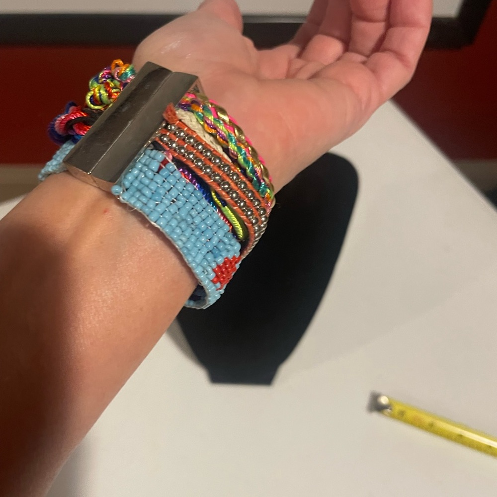 Jesus magnetic beaded bracelet. - Picture 4 of 6